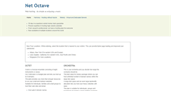 Desktop Screenshot of netoctave.com
